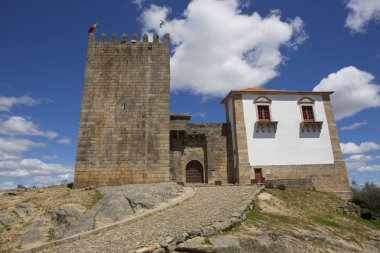 Belmonte castle. Portekiz tarihi Köyü