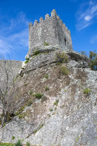 Sortelha 城堡，科维良，葡萄牙历史村落 — 图库照片