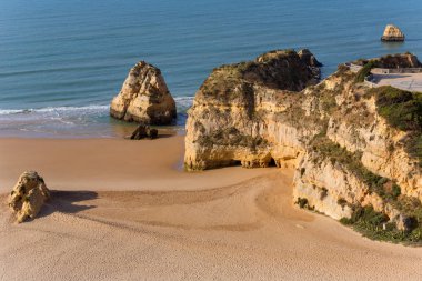 Praia da Rocha plajı, Algarve, Portekiz