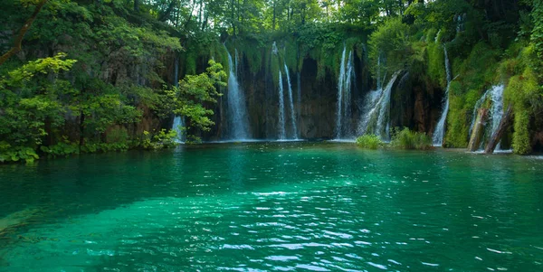 View in the Plitvice Lakes National Park, Croatia — Stock Photo, Image