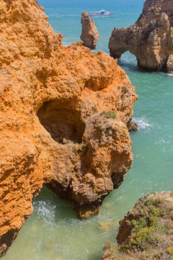 Ponta da Piedade, Lagos, Algarve, Portekiz uçurumları
