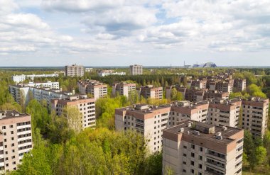 Pripyat şehir Chernobyl içinde