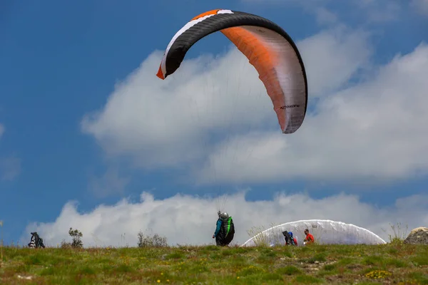 Skärmflygning — Stockfoto