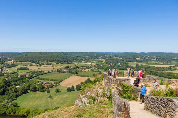 Domme, Dordogne, Francia Imagen De Stock