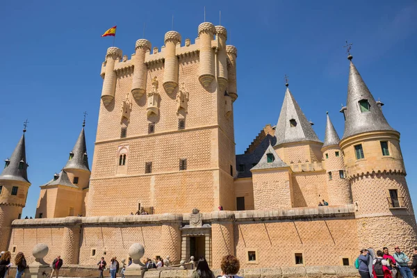 Alcazar de Segóvia — Fotografia de Stock