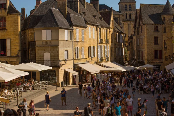 Sarlat-la-Caneda, Francie — Stock fotografie