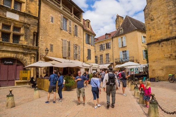 Sarlat-la-Caneda, Frankrijk — Stockfoto