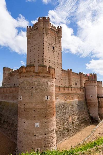 Castillo de la mota — стокове фото