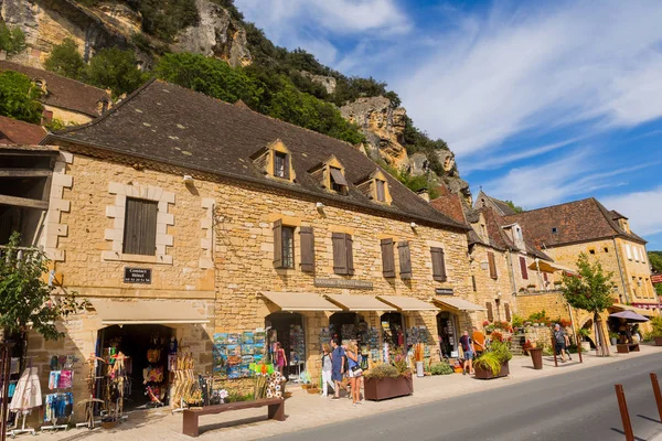 La Roque-Gageac, Dordogne — Zdjęcie stockowe