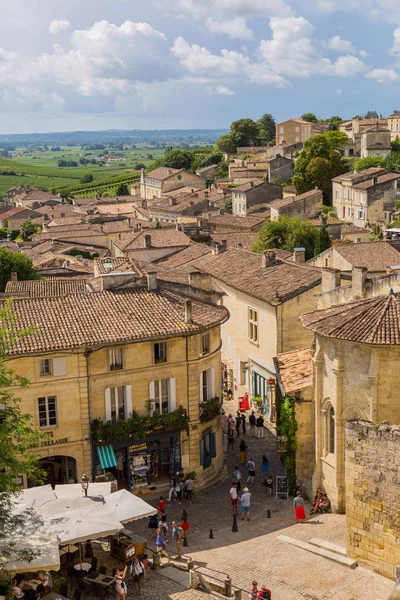 Widok saint emilion — Zdjęcie stockowe