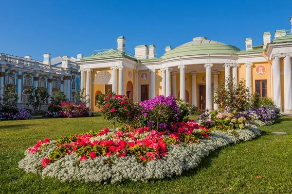 Catherine palace and gardens — Stock Photo, Image