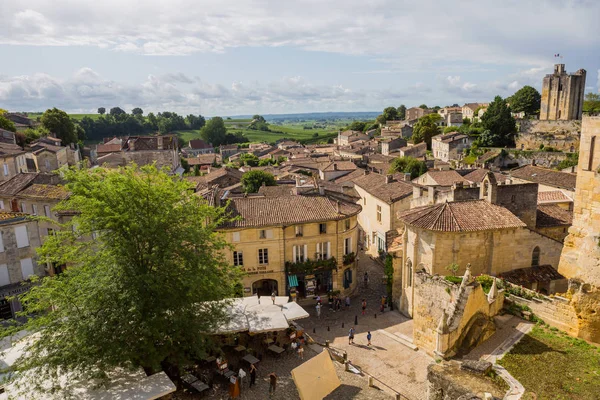 Vista de san emilion — Foto de Stock