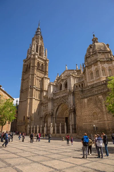 Katedrála v Toledu, Španělsko — Stock fotografie