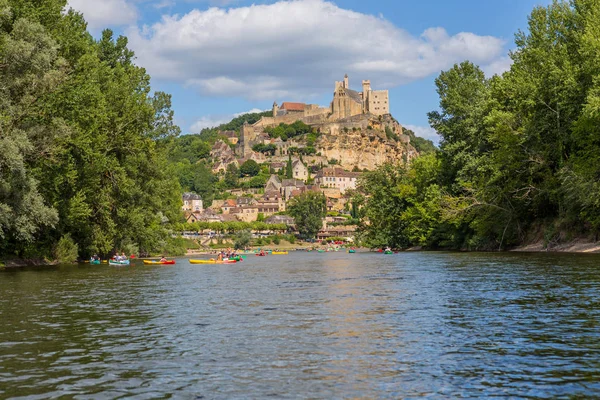 Kayaking on the Dordogne — 스톡 사진