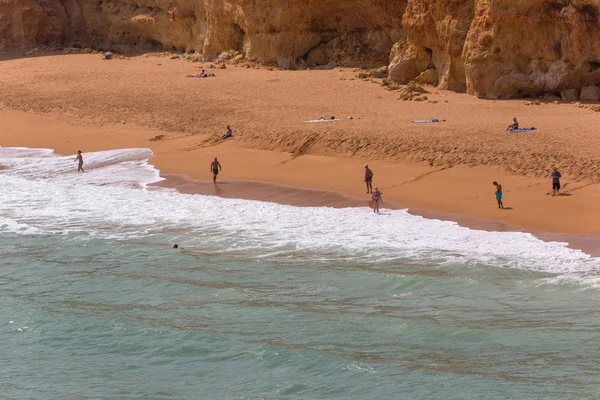 Strand von Senhora da Rocha — Stockfoto