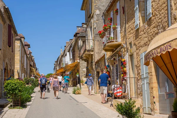 Domme, Dordogne, Francia — Foto de Stock