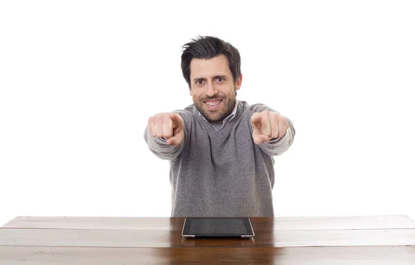 Hombre feliz — Foto de Stock