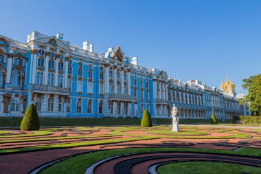 Catherine sarayı ve bahçeleri