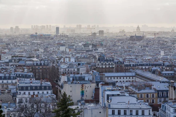 Pařížské střechy — Stock fotografie