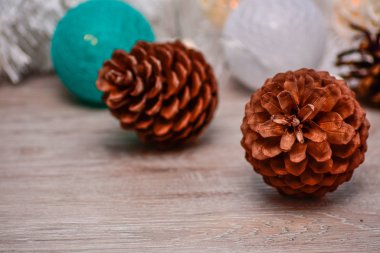 Sedir konisi yakın plan.