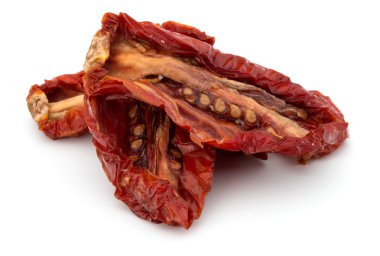 Kurutulmuş domates izole