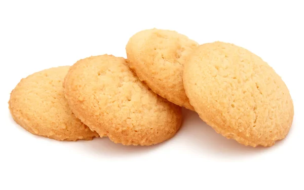 Galletas de pastelería cortas aisladas — Foto de Stock