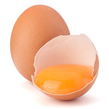çiğ yumurta izole