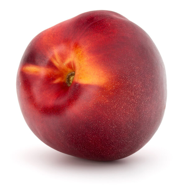 Nectarine fruit isolated