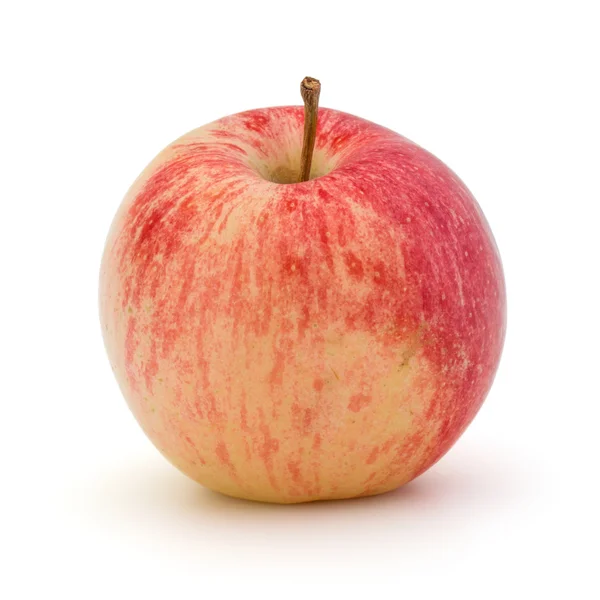 Röda äpplen isolerade — Stockfoto