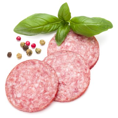 Füme salam sosis dilimleri