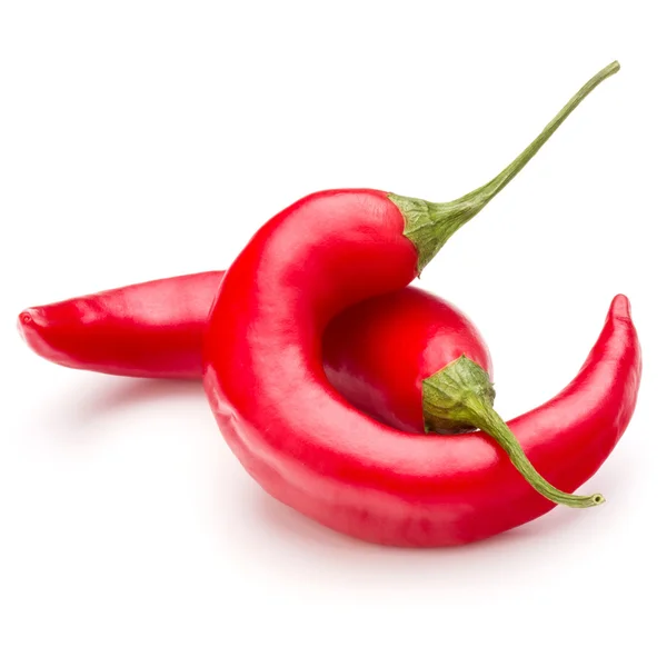 Red chili or chilli cayenne peppers — Stock Photo, Image