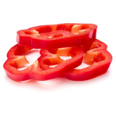 Kırmızı tatlı biber dilimleri 