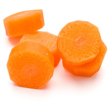 doğranmış havuç dilimleri 