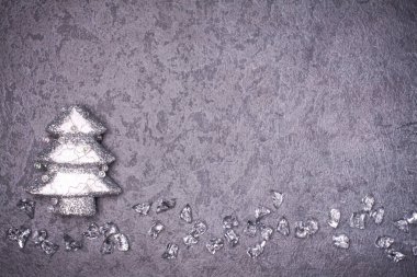 Noel tebrik kartı. Yeni yıl sembolü