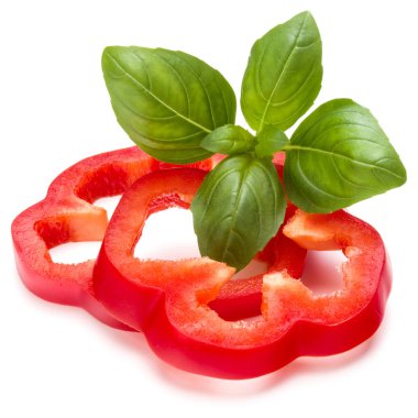 Kırmızı tatlı biber dilimleri