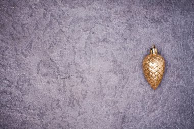 Noel tebrik kartı. Koni