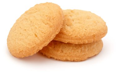 yığılmış kısa pasta kurabiye