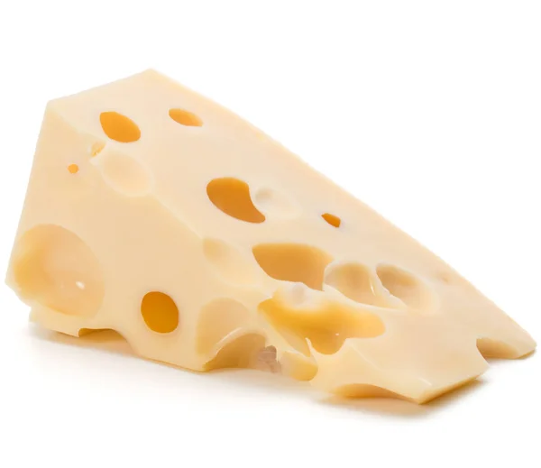Блок свежего сыра — стоковое фото