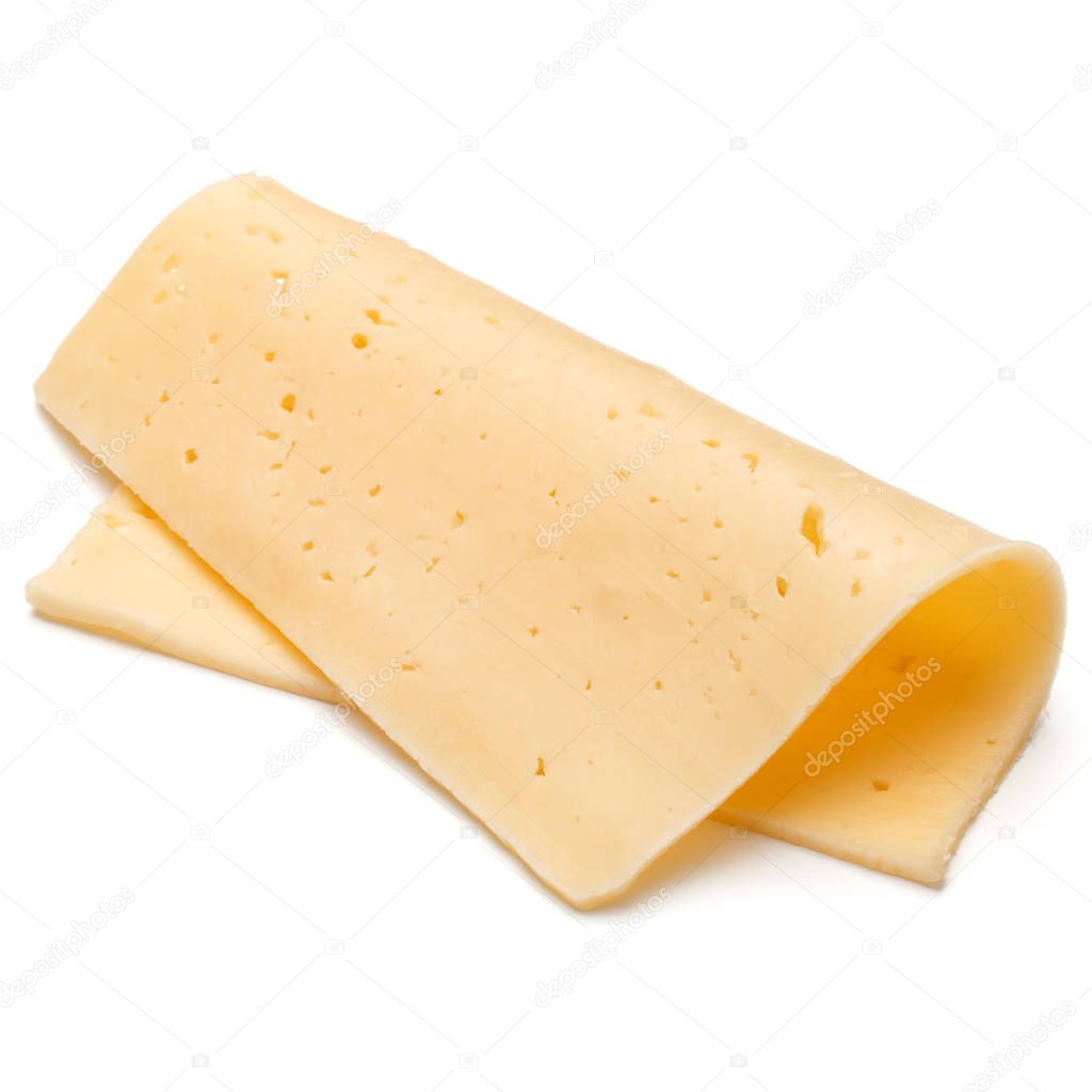 Fresh cheese slice 