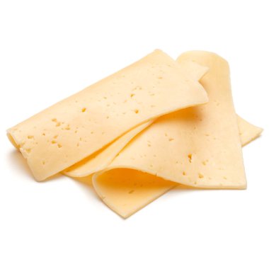 izole peynir dilimleri 