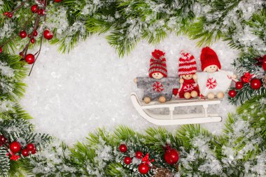 Noel tebrik kartı..