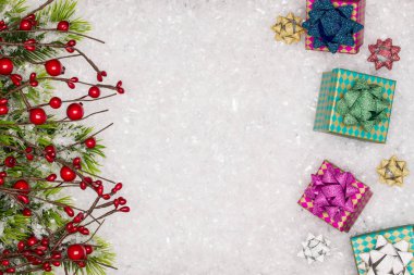 Noel tebrik kartı.. 