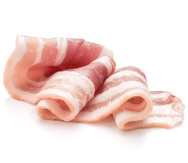  izole dilimlenmiş jambon 