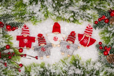 Noel tebrik kartı.. 