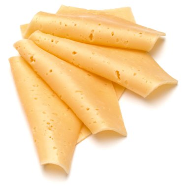 izole peynir dilimleri 