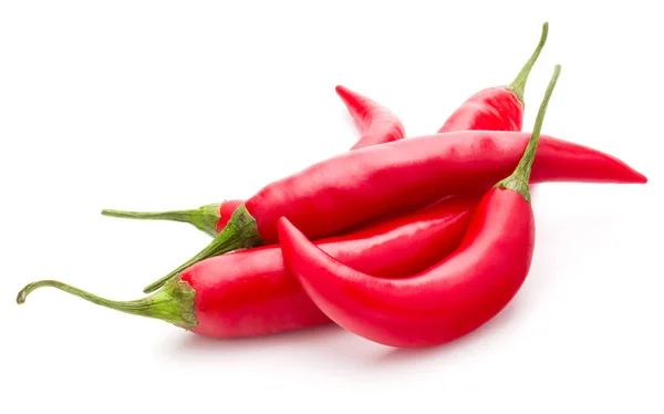 Chiles rojos o chiles cayena chile — Foto de Stock