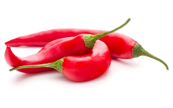 Červené chilli nebo chilli papričky cayenne — Stock fotografie