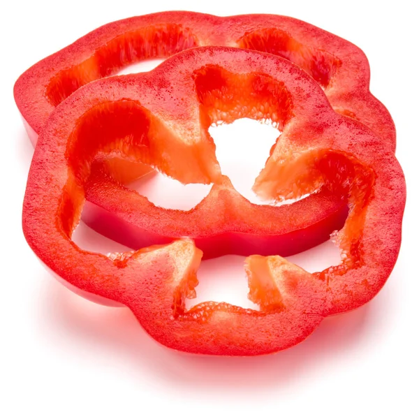 Szeletelt vörös édes paprika — Stock Fotó