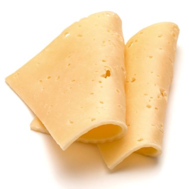 izole peynir dilimleri