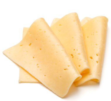 izole peynir dilimleri